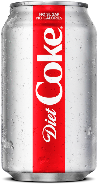 Imagem de uma lata de coca cola orange vanilla 